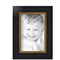 ArtToFrames 4x6 Inch Picture Frame, This 0.81 Inch Custom Wood Poster Frame is Available in Multiple Colors, Great for Your Art or Photos - Comes with Regular Glass and Corrugated Backing (A26C)